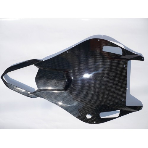 CODONE BIPOSTO IN CARBONIO PER R6 2006-2010 - modello stradale 